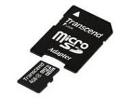 TRANS ND 4GB micro SDHC Card Class 4 inkl SD Adapter (TS4GUSDHC4)