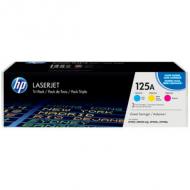 HP Toner 125A CYM Dreierpack (CF373AM)