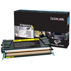 Lexmark toner gelb   X746A2YG