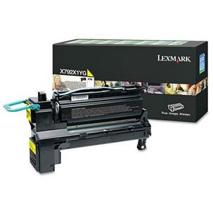 Lexmark toner gelb X792X1YG