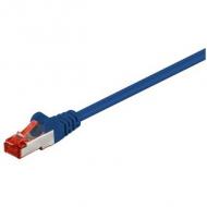 Patch-kabel cat6  5,0m blau    s / ftp 2xrj45, lsoh, cu (68270)