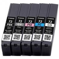 CANON PGI-72 PBK / GY / PM / PC / CO Tinte schwarz und farbig Standardkapazität Multipack (6403B007)