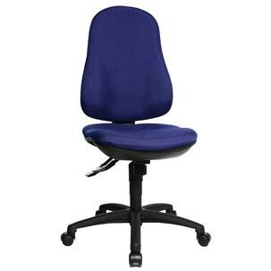 Bürodrehstuhl "Support SY", royalblau 8550 G28