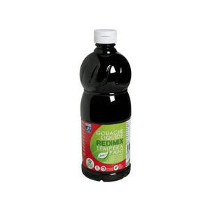 Gouachefarbe 1.000 ml, schwarz 188039