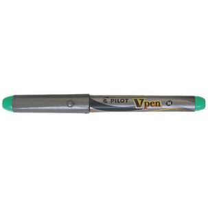 Einweg-Füllhalter V-Pen Silver, grün 281679