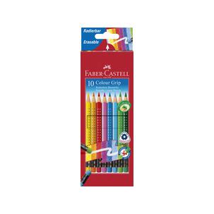 Dreikant-Buntstifte Colour GRIP radierbar, 10er Etui 116613