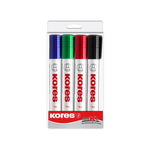 Whiteboard- & Flipchart-Marker "K MARKER", 4er Etui M20845