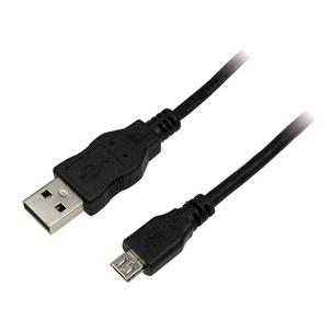 Symbolbild: USB 2.0 Anschlusskabel, USB A-Stecker - USB-B Micro Stecker CU0057