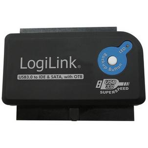 USB 3.0 - IDE & SATA Adapter mit OTB-Funktion AU0028A