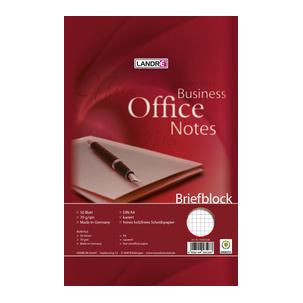 Briefblock "Business Office Notes", kariert 100050243