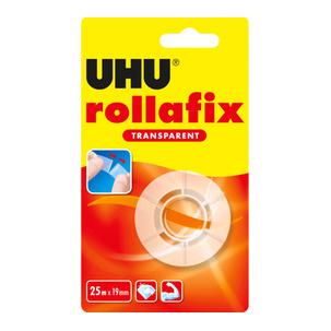 Klebefilm rollafix transparent, 19 mm x 25 m 36945