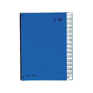 Pultordner Color 1 -31, blau 24329-02