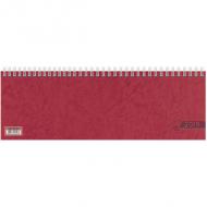Tischkalender "Querterminbuch", rot