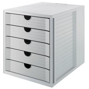 Schubladenbox KARMA, grau 14508-13