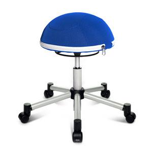 Hocker "Sitness Half Ball", blau SH17 BB6