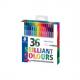 Fineliner triplus BRILLIANT COLOURS, 15er Etui 334 C30P