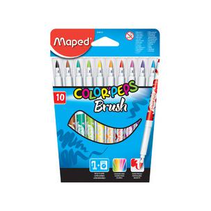 Fasermaler COLORPEPS Brush, 10er Kartonetui 848010