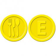 Wertmarken "Essen", gelb