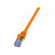 Patchkabel Kat. 6A S/FTP, orange CQ3039S