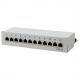 Desktop Patch Panel Kat.6A, Klasse EA, 12-Port, schwarz  NP0019