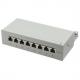 Desktop Patch Panel Kat.6A, Klasse EA, 12-Port, lichtgrau  NP0019B