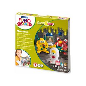 Modellier-Set kids Form & Play "Monster" 8034 11 LY