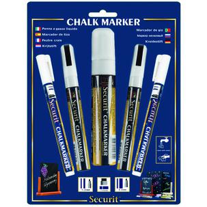 Kreidemarker ORIGINAL, im Mix Set BL-SMAMIX-V5-WT