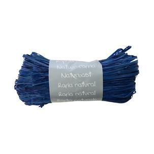 Raffia-Naturbast, tiefblau 196013C