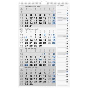 Wandkalender "4-Monatskalender Kombi Planer 4" 70-33 430 005