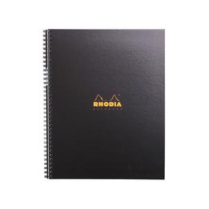 Symbolbild: Collegeblock "Office Note Book", schwarz 191301C