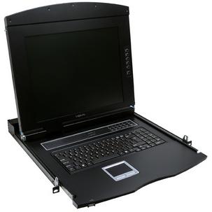 19" LCD KVM Konsole mit 43,18 cm (17") TFT-Monitor LC702GE