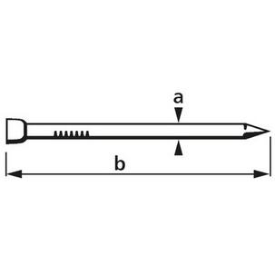 Symbolbild: Drahtstift, Stauchkopf, Piktogramm  6178048