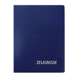 Zeugnismappe Basic, blau 88572