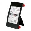 Tischkalender "3-Monatskalender", schwarz / rot