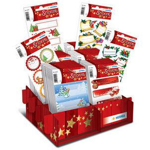 Weihnachts-Sticker DECOR "Geschenke" 15256
