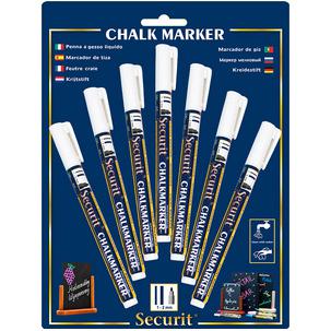 Kreidemarker ORIGINAL SMALL, 7er Set - weiß BL-SMA100-V7-WT