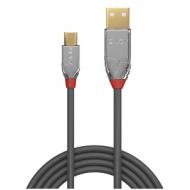 LINDY 1m USB 2.0 Typ A an Micro-B Kabel Cromo Line 480 Mbit / s (36651)