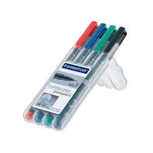 Permanent-Marker Lumocolor, 4er Etui 314 WP4