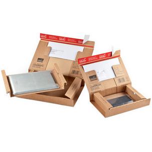 Symbolbild: Paket-Versandkarton "POST" für Tablets / Smartphones CP 067.02