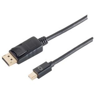 Symbolbild: DisplayPort Anschlusskabel, Mini DisplayPort - DisplayPort BS10-52025