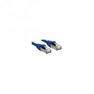 LINDY S/FTP Cat.6 Kabel, blau 2,0m LSOH, inkl Testprotokoll (45643)