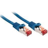 LINDY Basic Cat.6 S / FTP Kabel, blau, 1,5m Patchkabel (47353)