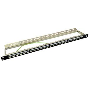 19" Modular Patch Panel Kat. 6A, schwarz NK4039