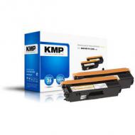 Kmp toner brother tn-325bk / tn325bk black doppelp. 4000 s. remanufactured (1243,hc21)