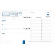 QUO VADIS Kalenderblock "BLOC PLANING" 2025 -------------------- für den Markt: F ---------------------1 Tag / Seite, Laufzeit: 01 / 2020 bis 12 / 2020, 12 Monate, Zeitplan halbstündig, Datum rechts  /  Notizen mit verschiedenen Rubriken links, Format: 115 x 145 mm (032001Q)