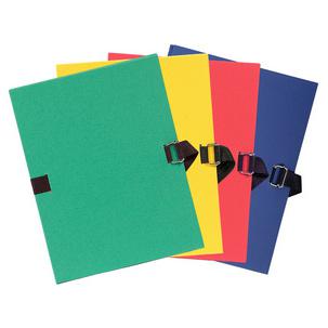 Dokumentenmappe, mit Metallschnalle und Klappe, farbig sortiert 223265E