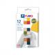 Modelliermasse-Set SOFT "Pastel", 12er Set 8023 C12-1