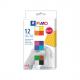 Modelliermasse-Set SOFT "Pastel", 12er Set 8023 C12-4