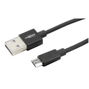 Symbolbild: Daten- & Ladekabel, USB-A - Micro USB-B 1700-0077