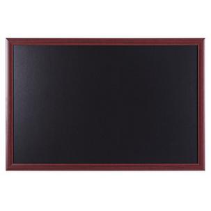 Kreidetafel, mit Rahmen, Kirschoptik PM0715652